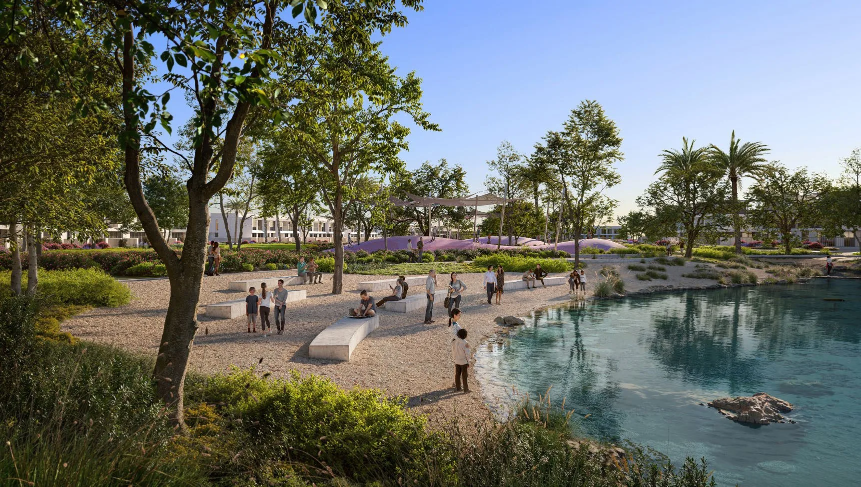 Lunaya Terraces with layered balconies and integrated planting